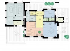 Individuelle Haus. Moskau Region
