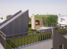 Individual energy efficient house in the cottage village of the Chelyabinsk region (Ural)