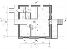 Individual energy efficient house in the cottage village of the Chelyabinsk region (Ural)