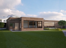 Многофункциональное здание вспомогательного назначения